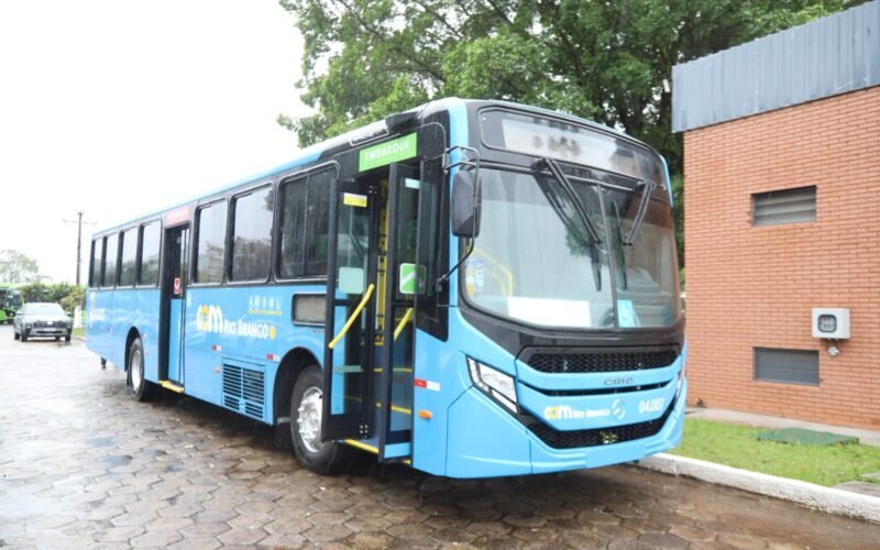 80 novos ônibus marcam etapa de renovação iniciada na gestão Bocalom e continuada por Alysson em Rio Branco