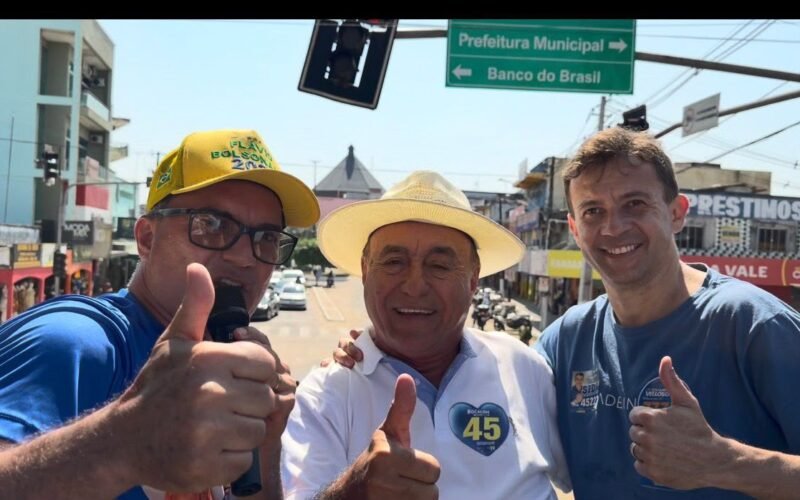 “Cruzeiro do Sul nos recebeu com muito carinho”, diz Bocalom durante mobilização pelas ruas da cidade